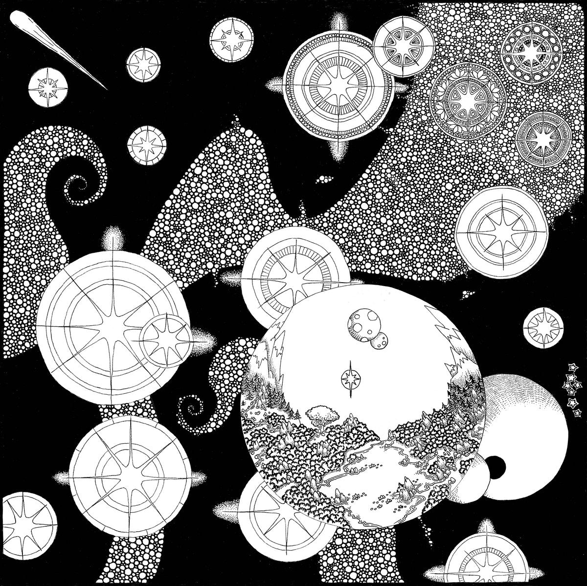 Takashi Kokubo & Andrea Esperti – Music For A Cosmic Garden